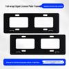 Volvo Aluminum Black License Plate Frame - Fits New Traffic Regulations