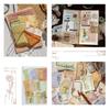 100pcs/pack Background Decor Scrapbooking Journal DIY Collage Kit Vintage Materials Paper  Student