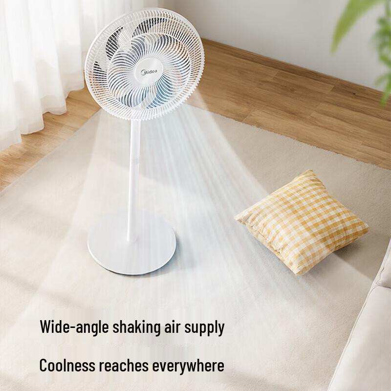 Midea Smart Voice Control Air Circulation Standing Fan CN plug (adapter included)