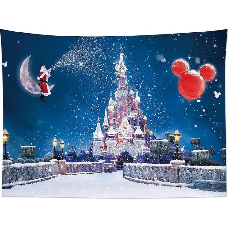 HVEST Halloween Tapestry Full Moon Black Crow Tombstone Dead Tree Tapestry for Bedroom, Scary Grey Cemetery Forest Wall Decor Blanket Home Holiday