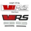 Skoda VRS 3D Auto Logo: Neue Octavia RS, Fabia, Superb, Rapid Heck- und Kühlergrillembleme