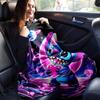 1pc Stitch Printing Blanket - Soft, All-Season Throw for Living Room, Bedroom,Travel