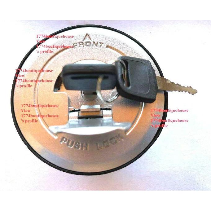 

Запирающаяся крышка топливного бака для Honda VTX 1800F1 1800F2 1800F3 VTX1800 (2005-2008) - Цинковый сплав, Серый, Индивидуальная посадка, Передний