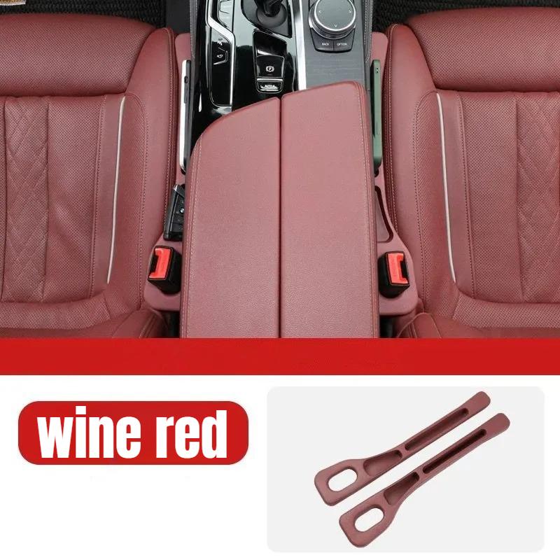 2 Stück/Paar Auto-Sitzspalt-Füller Seitennaht-Stopfenleiste Auslaufsicherer Füllstreifen Für Alle Automodelle Geldbörse Handyhalter Autozubehör