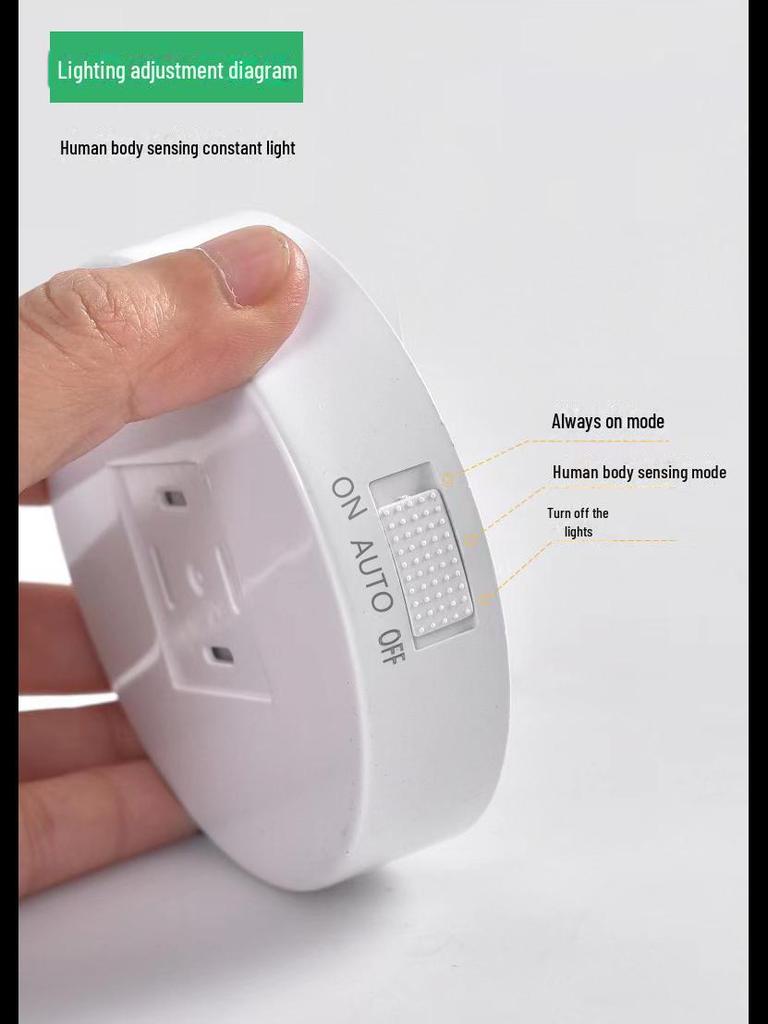Intelligent LED Night Light with Motion Sensor - White Light (Auto-Off)