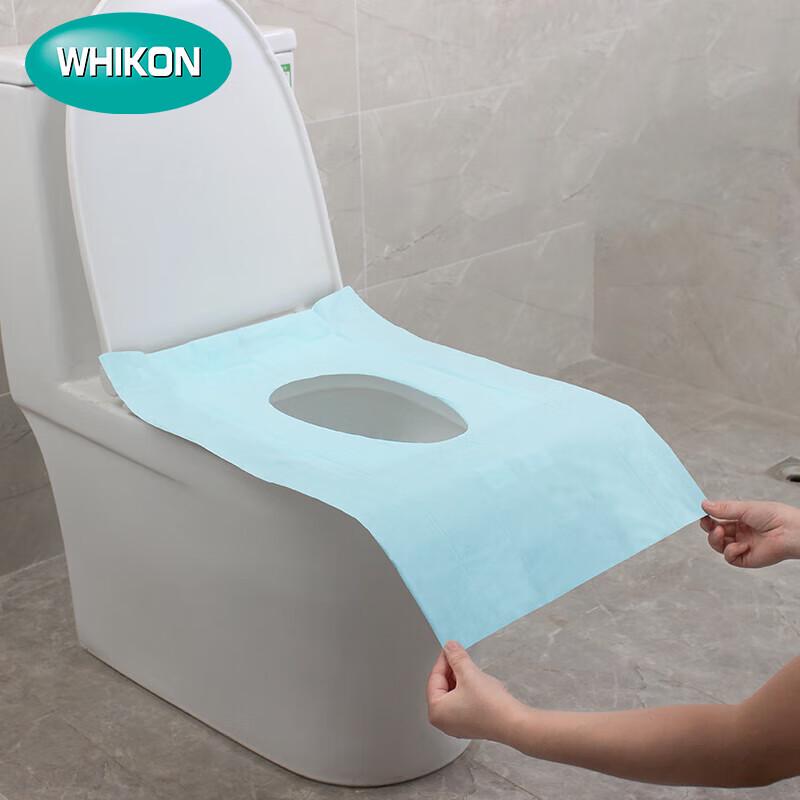 WHIKON Disposable Adhesive Toilet Seat Covers