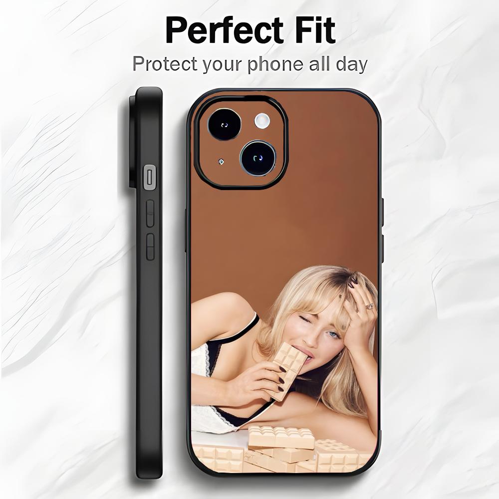 Pop Beautiful Singer S-Sabrina Carpenter Phone Case Phone Case Soft Packaging Lightweight For iPhone17 16 15 14 13ProMax