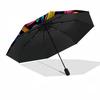 Mystic Forest Mushrooms Glow 8 Ribs Compact Design Perfect for Outdoor Adventures Outdoor Accessory