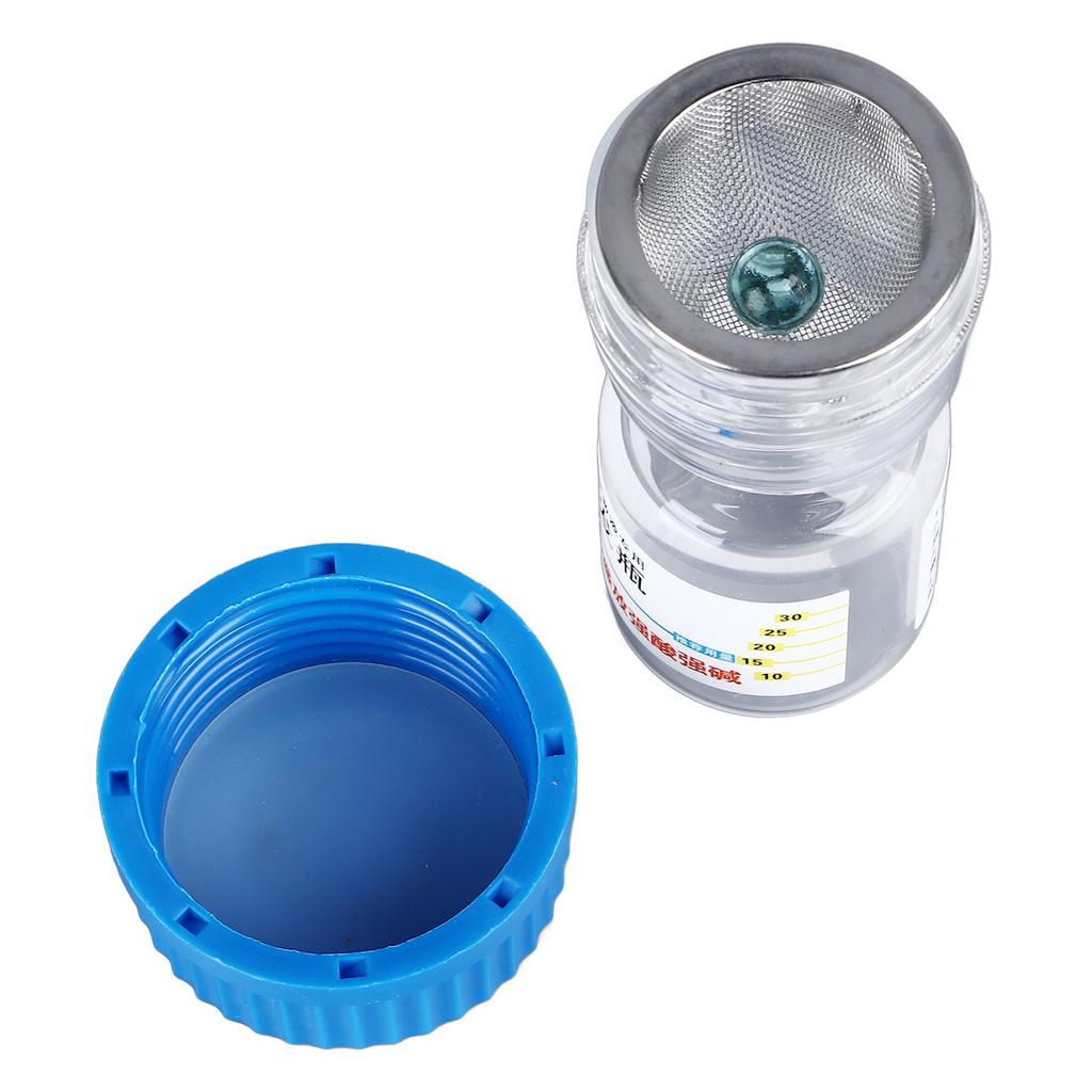 7066 8981   Verdampferflasche Schmaler Flaschenhals Flüssigkeitsverteilung Verflüchtigungsschutz Uhrenreparaturwerkzeug für Uhrwerkkomponenten