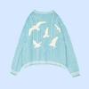 2023 Women's Fashion: European & American Embroidered Knit Cardigans – Age-Reducing, Loose Casual Sweaters for Fall & Winter