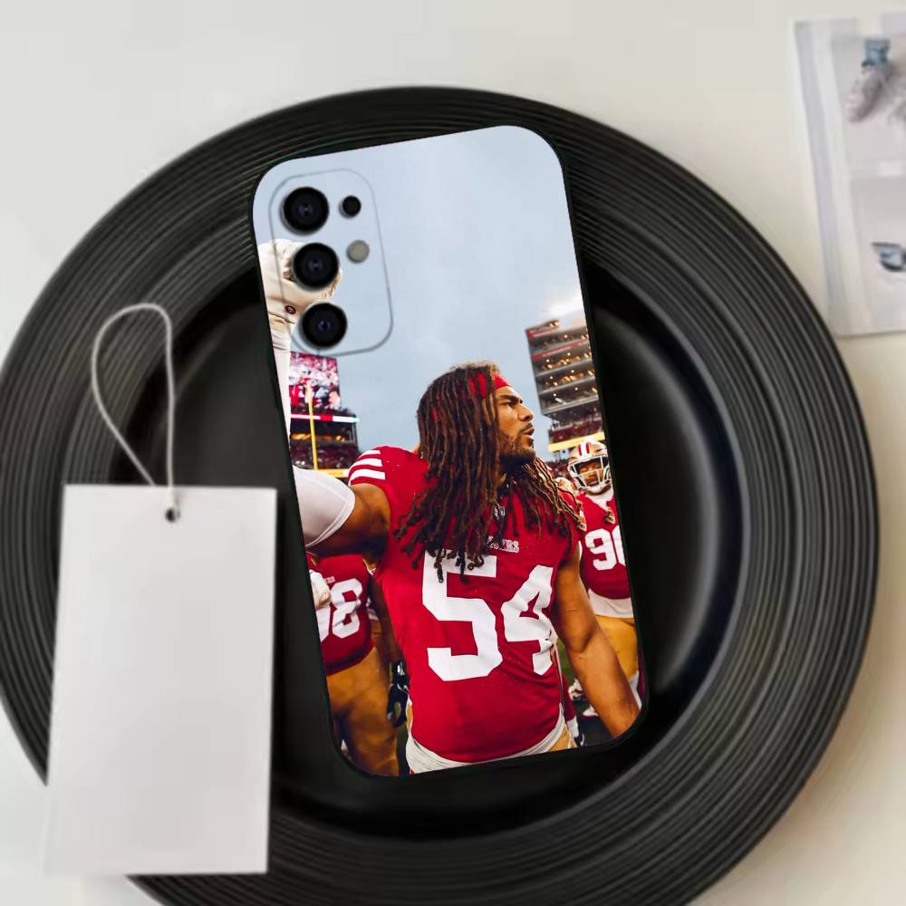 Fred Warner  Phone Case For Samsung S25,S24,S21,S22,S23,S30,Ultra,S20,Plus,Fe,Soft Silicone Black Cover
