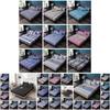 Elegant 3pcs Printed Fitted Sheet And Pillowcases Set With Floral Print Design