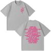 I Love Pnl Fashion Graphic Print Harajuku Tshirt Unisex Unisex Hip Hop Fashion Tshirt Aesthetic Trend Loose Casual Cotton T Shirts