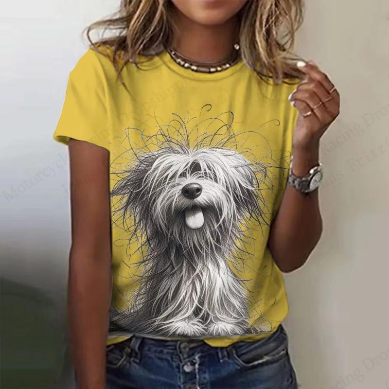 Funny Animal Women T-shirt 3d Cute Cat Duck Print Tshirt Women Fashion Graphic O-Neck Short Sleeve T Shirt White Tops Tee Kawaii