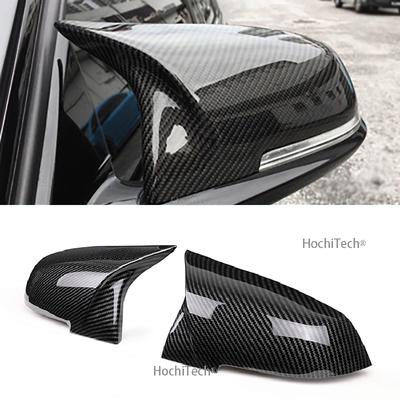 Pro BMW řady 3 F30 F31 320i 328i 330i 335i Sedan &; Obložení krytu zadního zrcátka cestovního auta z uhlíkových vláken