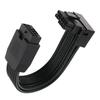 Doaemunp 12VHPWR 16 Pin Right Angle Adapter Female To Male Extension 16AWG 600W 12VHPWR 90 Degree Adapter for Graphic Card GPU Pin RTX 3090Ti 4070Ti