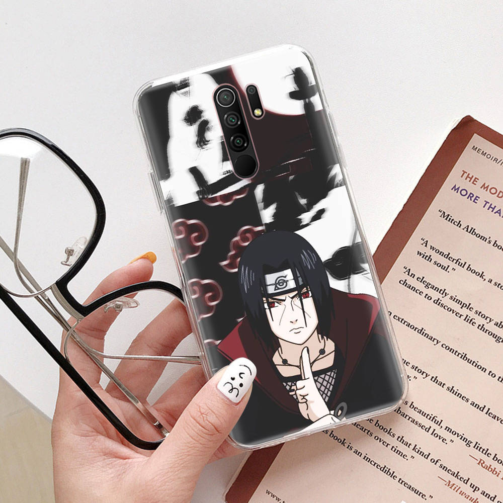 DT19 Naruto Itachi Case for Samsung A04 A14 A23 A34 A54 M23 M33 M52 M53 Realme 10 9 C30S C35 C55 VIVO Y02S Y21 Y33S Y51 X80 Pro Clear Cover