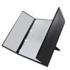 Portable Folding Makeup Mirror With Led Lights For Travel And Home Use