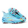 White Kids Football Boots TG/FG Soccer Field Shoes    Teen-agers Sport Sneaker Training Male Outdoor 2025 Futsal for Kids