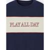 Gu By Uniqlo Kids Cotton Sweat Pullover Logo
