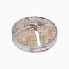 Durable Bamboo Steamer Basket Steel Handle Lid High Temp Resistant Steamer for Dim Sum Bao Bun Kitchen Cooking Tool