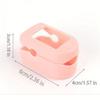 1pc Silicone Finger Protector Sleeve, Medical Pulse Oximeter Storage Case, Flexible Finger Cushion Bracket for Travel and Business Use