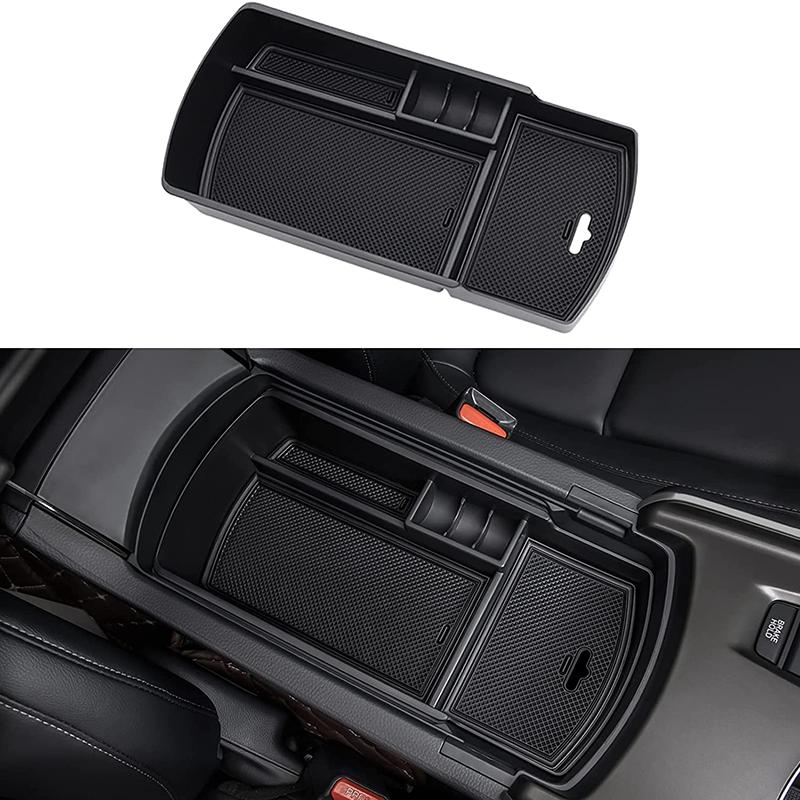 Center Console Organizer For Honda Accord 2018 2019 2020 2021 2022 Plastic Material Armrest Box Insert Tray Pallet Accessories