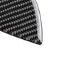Carbon Fiber Front Bumper Grille Cover Trim Sticker For Mazda 3 Axela 2017-2018