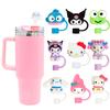 8mm Sanrio Straw Cap Dust Plug with Sleeve for STANLEY Cup