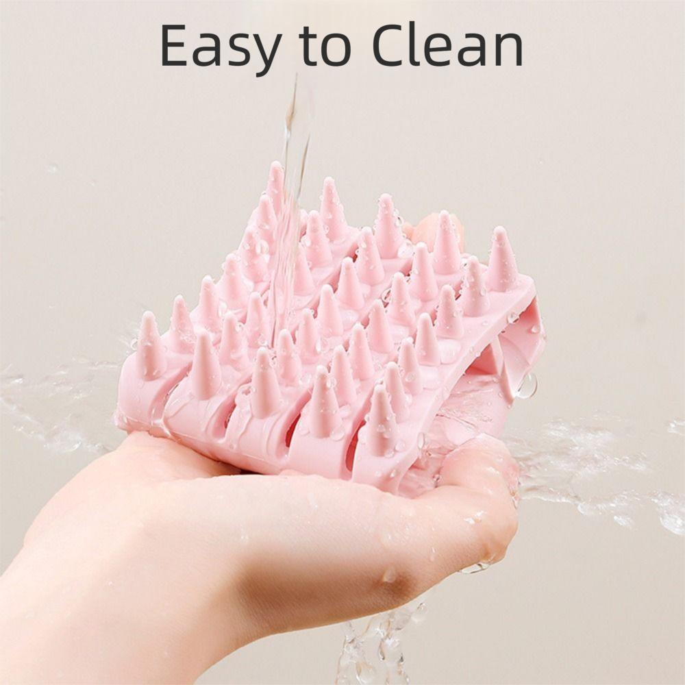 Portable Scalp Cleaning Scrubber Handheld Exfoliating Hair Brush  All Hair Types