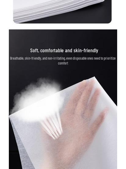 Disposable Non-Woven Massage Table Sheets, Waterproof & Oil-Proof, with Face Hole, 100-Pack