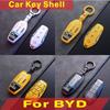 Schlüsseltasche Abdeckung für BYD Song Plus Atto 3 Han EV Tang DM Qin Seal Dolphin Schutzhülle Schlüsselanhänger Halter Auto Zubehör