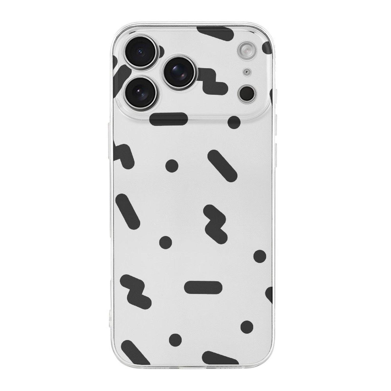 

1 Pack For iPhone 17 Series TPU Phone Case Grip-Friendly Slim Anti-Fall Design, Daily Protection IPHONE-17ProMax белый