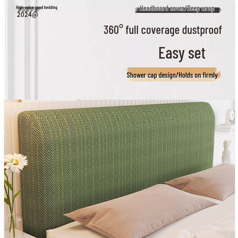 Solid Wood Headboard Cover 2026: Soft Upholstery, Stretch, Full Dust Protection