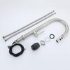 Nickel 304 Stainless Steel Kitchen Sink Faucet Pull-out Cold And Hot Mixed Water Kitchen Faucet Household sink Tap