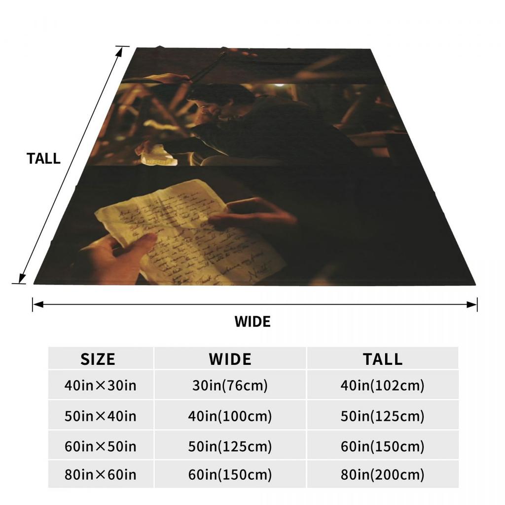 The Maze Runner Soft Warm Blankets Newt X Thomas Travel Office Plush Throw Blanket Novelty Outdoor Flannel Bedspread
