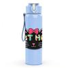 1PC Cat Mom Heart Love Theme Print 750ml Color Plastic Sports Water Bottle Leakproof Flip Straw Lid Suitable for Sports Office Home Use