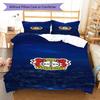 Leverkusen Logo Muster Bettwäsche Steppbett Set Bettbezug Kissenbezug Heimdekoration Geburtstagsgeschenk (1 Bettbezug + 2 Kissenbezüge, ohne Füllung)