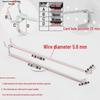 Double Line Pegboard Shelf Triangle Hook for Price Tags