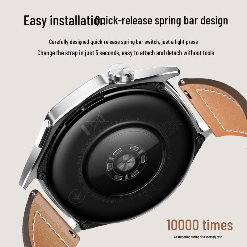 Genuine Leather Magnetic Strap for Huawei Smartwatches