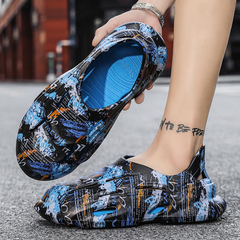 

New men s shoes 23022 summer breathable hole shoes garden shoes sandals beach wading men s shoes 45