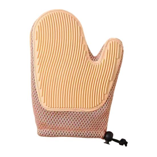 Yousheng 1Pc Pet Hair Removal Glove 2-in-1 Cat Deshedding Brush And Massage Mitt Grooming Glove for Short Long Hair Dogs Cats Shedding Control Bathing