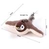 Pet Electric Plush Toy Flapping And Shaking Sparrow Charging Cat Toy Simulation Swinging Wing Bird