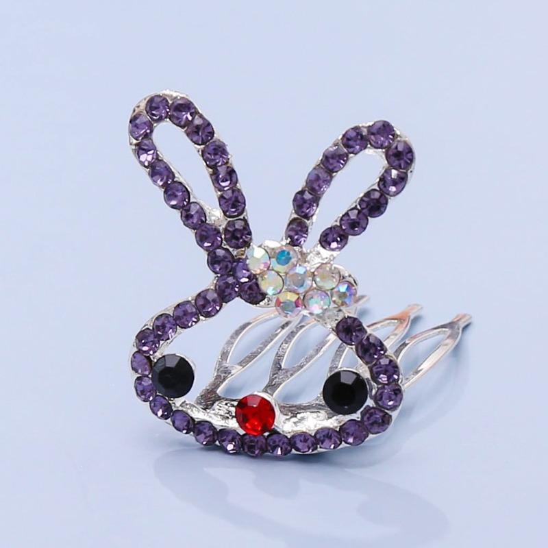 Crown Tiara Children's Princess Rhinestone Crown Hair Comb, Little Girl Birthday Gift Baby Hair Accessories Comb Accessories