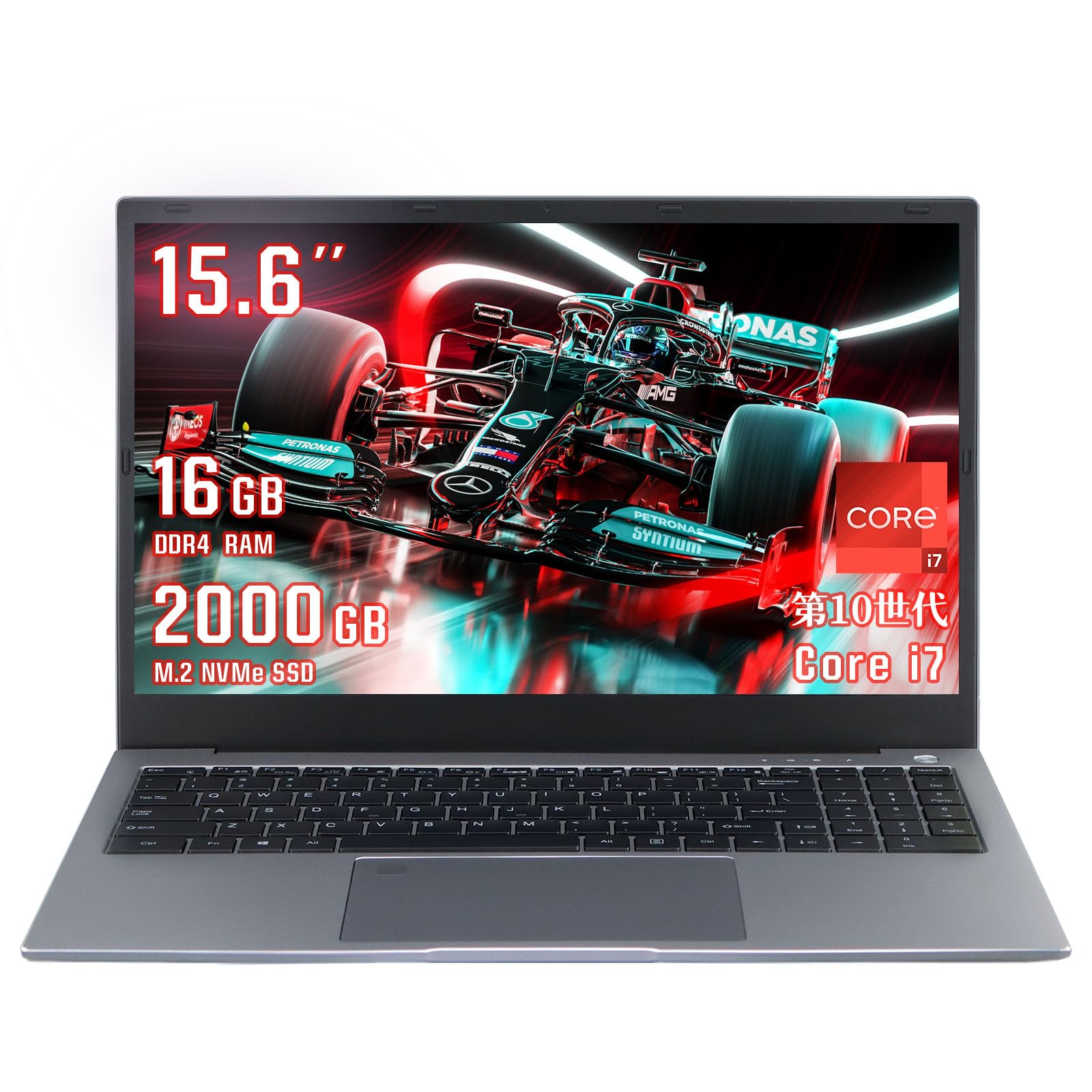 

Core 16GB 2000GB FHD IPS Windows Відбиток пальця Підсвічування Цифровий Відеомонтажний ПК 2000GB 15,6-дюймовий i7-10750H Ноутбук, 2,6-5,0 ГГц, 6-ядерний, 12-потоковий