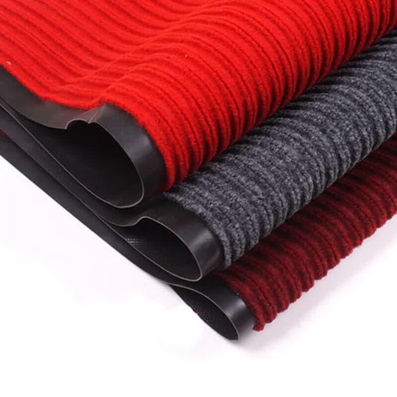 Double Stripe Absorbent Non-Slip Floor Mat