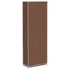 Shoe Cabinet Shoe Shelf 8 Tier 57 X 29 X 162 Cm Brown