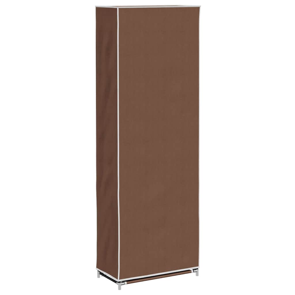 Shoe Cabinet Shoe Shelf 8 Tier 57 X 29 X 162 Cm Brown