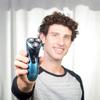 Rasoir Électrique - 3-SIDE SHAVE - Triple Tête - Rechargeable - Autonomie 45 min - Lavable