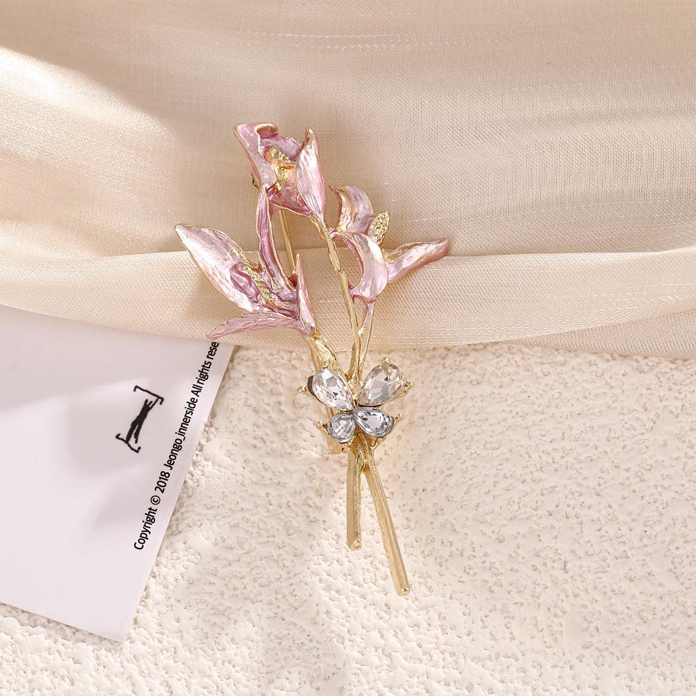 Vintage Peony Pearl Brooch - Fashionable Anti-Exposure Pin